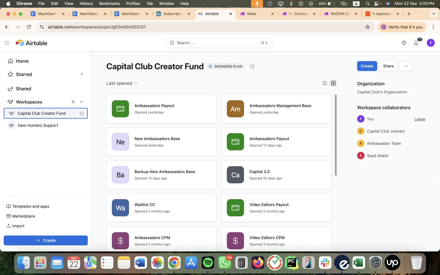 Creator Ambassador Program Ops - Airtable, Make.com & Zapier screenshot 13